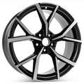 19" x 8" Machined with Black 5 Y-Spoke OEM Alloy Wheel