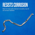 Resonator Delete Pipe, 2-Inch Inlet