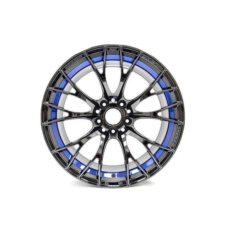 SA-10R 18x8.5 Blue Light Chrome Wheel