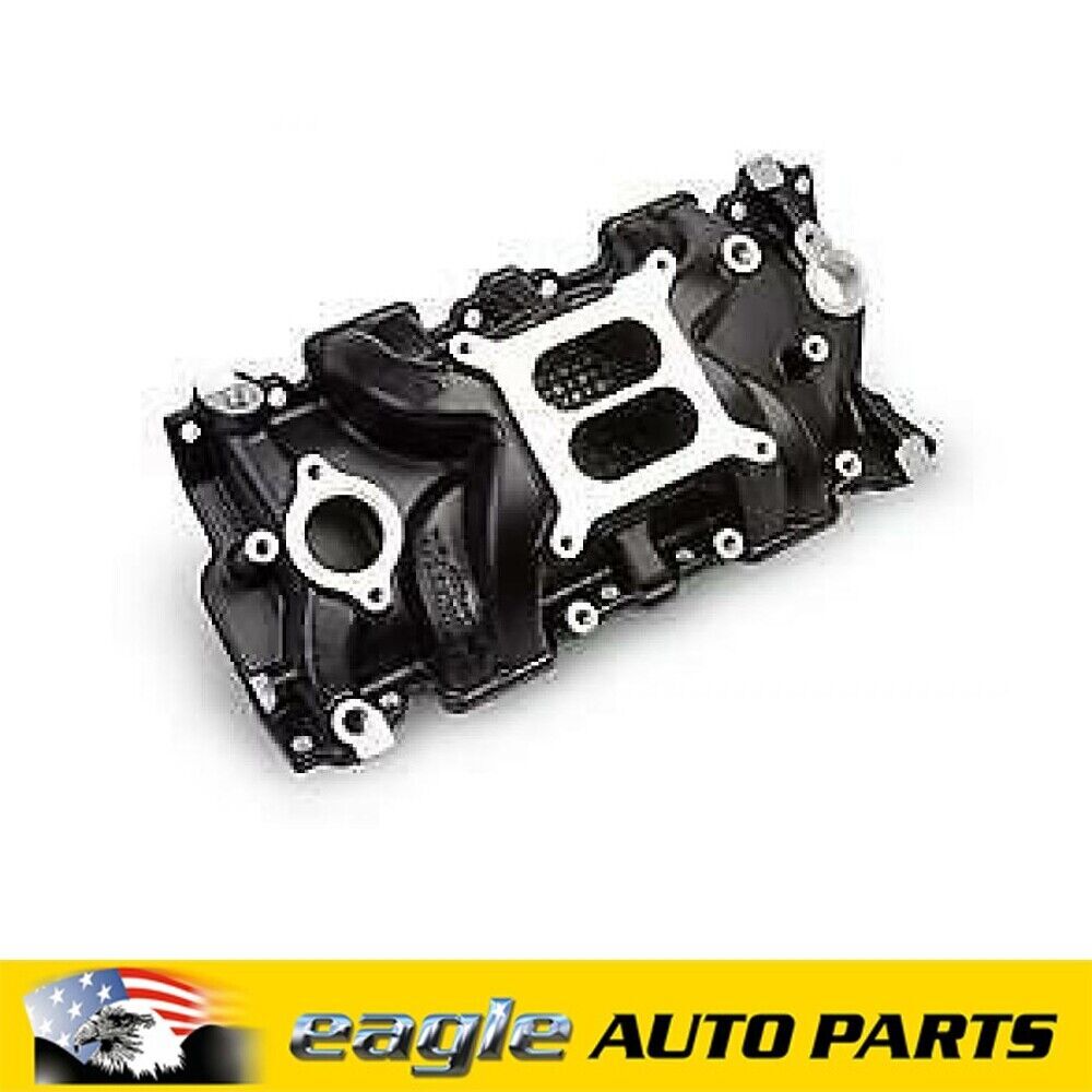 Street Warrior Low-Rise Intake Manifold, Black Ceramic