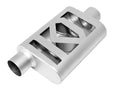 Thrush Muffler, Offset Inlet/Outlet, 2.25-Inch