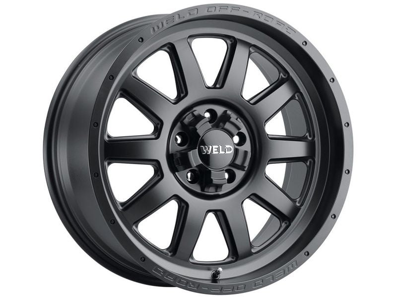 22x10 -18 Gloss Black with Milled Spoke Windows Wheel