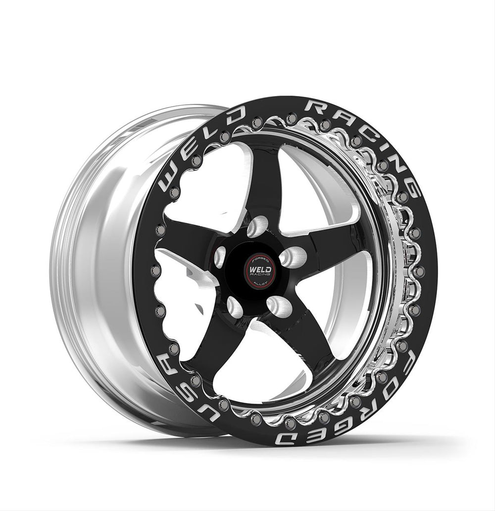 RT-S S71 15x10 Black Beadlock Wheel