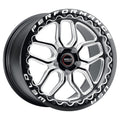 Weld Racing 17x10 Laguna Bead Lock 5x120 ET42 BS7.15 Gloss BLK MIL DIA 78.1