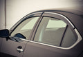 Window Deflectors w/ Chrome Trim