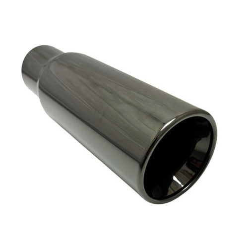 3.00" Inlet x 4.00" Outlet x 12" Double Wall Weld-On Exhaust Tip