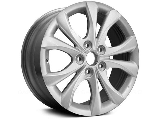 17-Inch 5-Spoke Silver Alloy Wheel