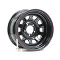 Black Daytona D-Window Steel Wheel
