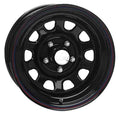 Black Daytona D-Window Steel Wheel