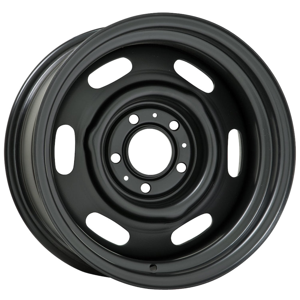 15x7 Black Steel Wheel