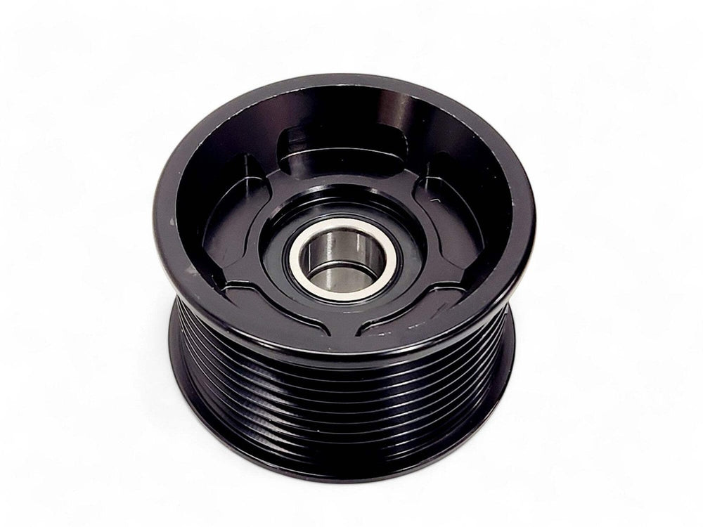 10-Rib Grooved Guarded Idler Pulley