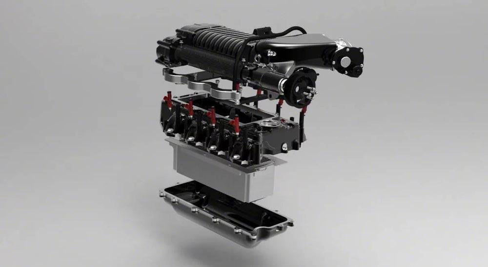 2.9L Gen 4 W175AX Intercooled Supercharger Kit 9PSI