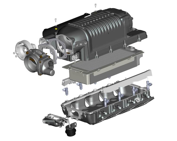 4.0L Twin-Screw Supercharger System