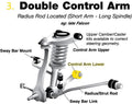 Front Lower Control Arm Inner Caster Bolts