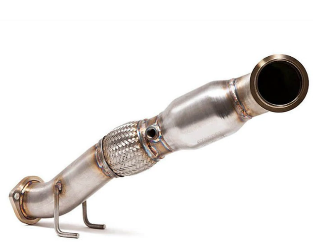 200-Cell High-Flow Catalytic Converter Downpipe