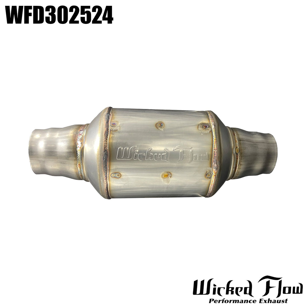 Compact Muffler, 304 Stainless Steel
