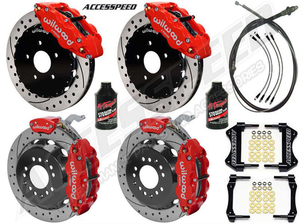 Superlite Big Brake Kit w/ 14" Front & 13" Rear Rotors
