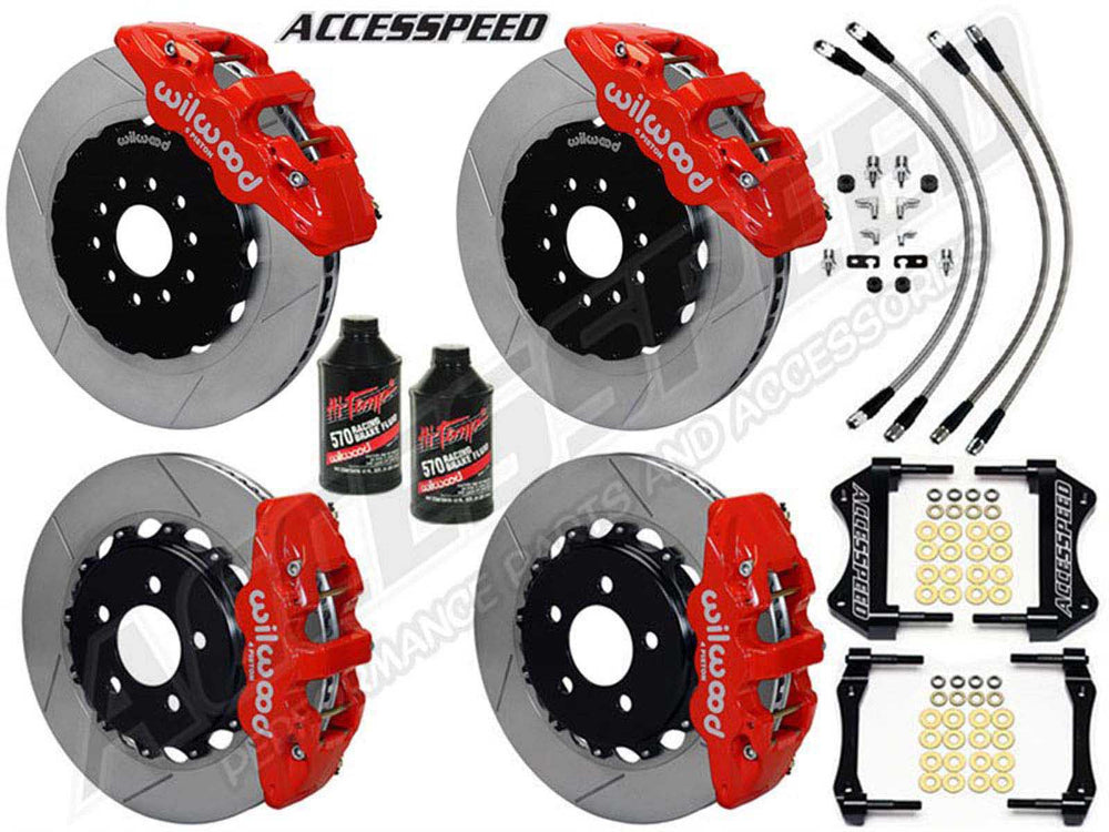 AERO6 14" Front & AERO4 Rear Brake Kit