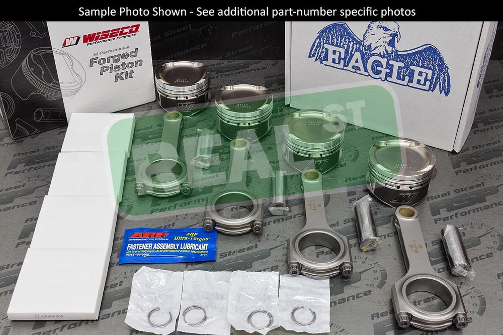Forged Piston and Eagle H-Beam Connecting Rod Kit 75.5mm