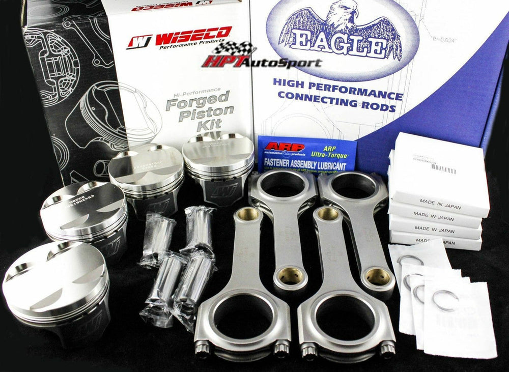 81.5mm Forged Piston & H-Beam Connecting Rod Kit