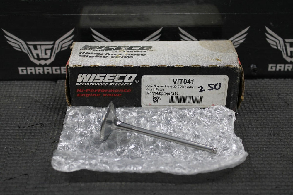 Titanium Intake Valve with Chromium Nitride Coating