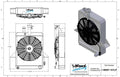 Aluminum Radiator with Fan