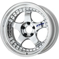 Meister S1 3P 18x10.5 +54 5x100 Gloss Black Wheel
