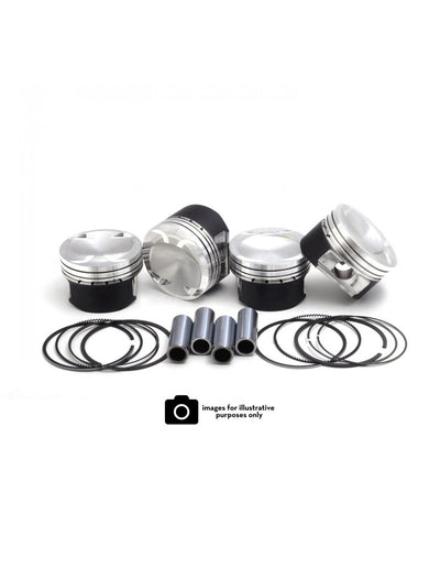 Forged Piston Set, 29.5mm Compression Height, 21mm Pin Size