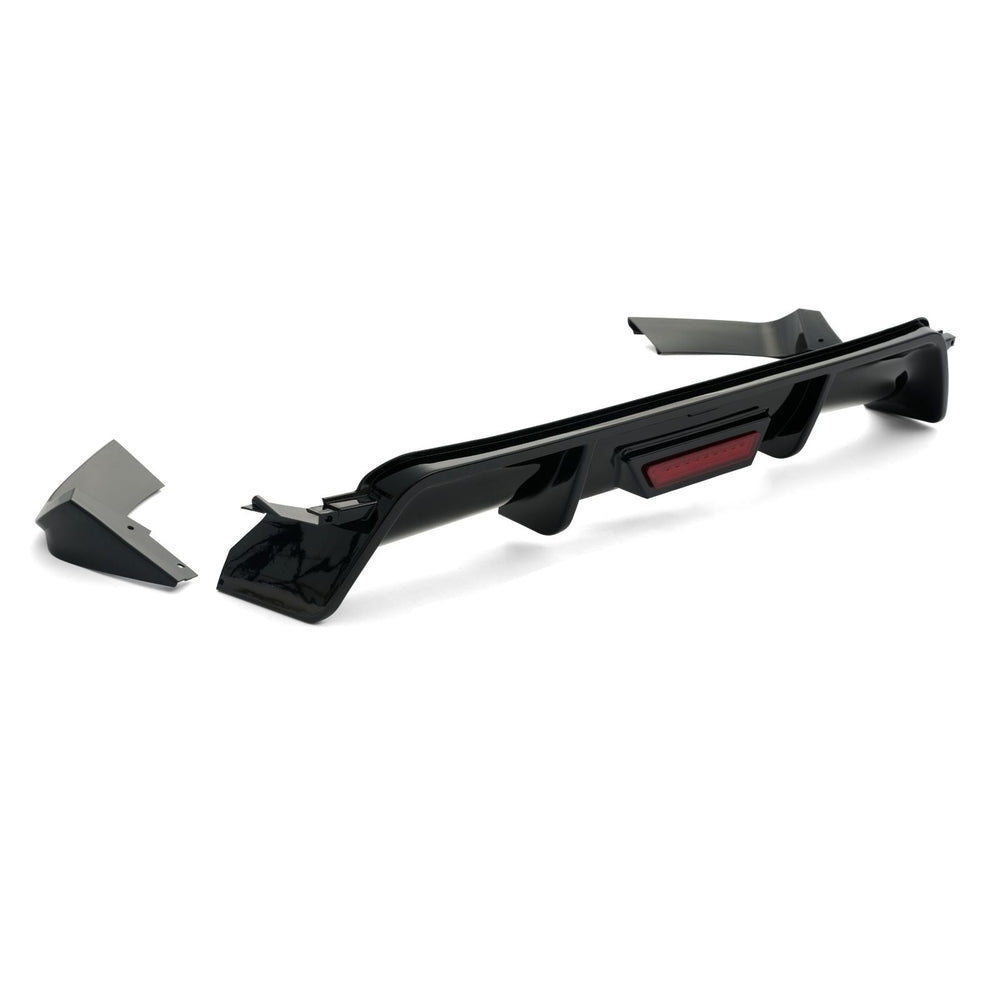 Rear Diffuser with LED Brake Light