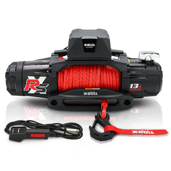 13000 lbs Electric Winch with Synthetic Rope