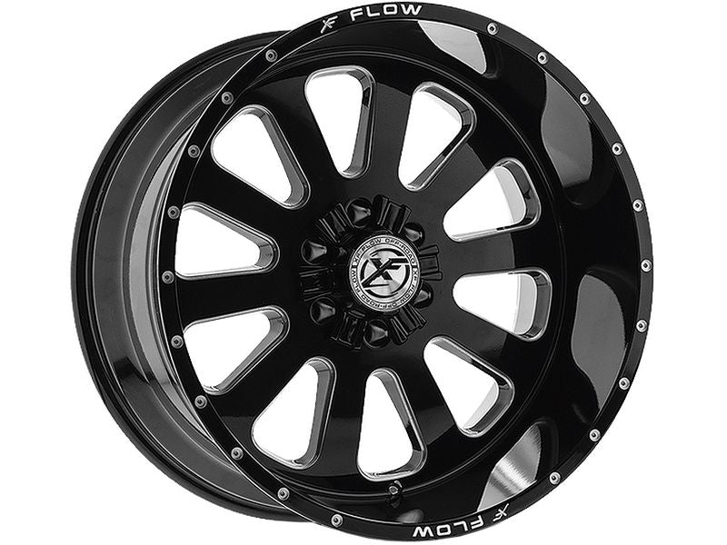 XFX-307 20x10 -12 Offset 8x165.1/8x170 Chrome Wheel