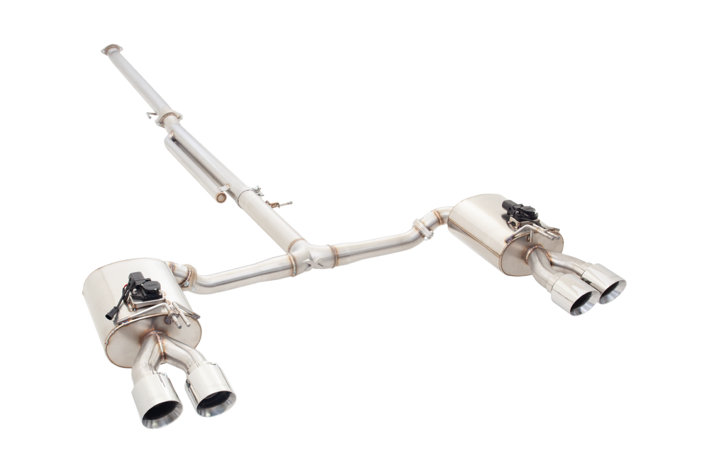 Varex Cat-Back Exhaust System with Quad Tip Outlets