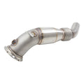 4-Inch Stainless Steel Downpipe with Cat