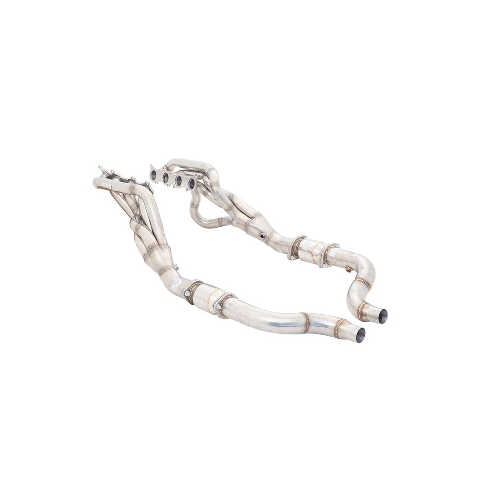 Long Tube Headers with High-Flow Catalytic Converters