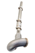 3-Inch Stainless Steel Downpipe with High-Flow Cat