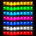 XK Glow Tube Single Color Underglow LED Accent Light Car/Truck Kit Light Blue - 8x24In