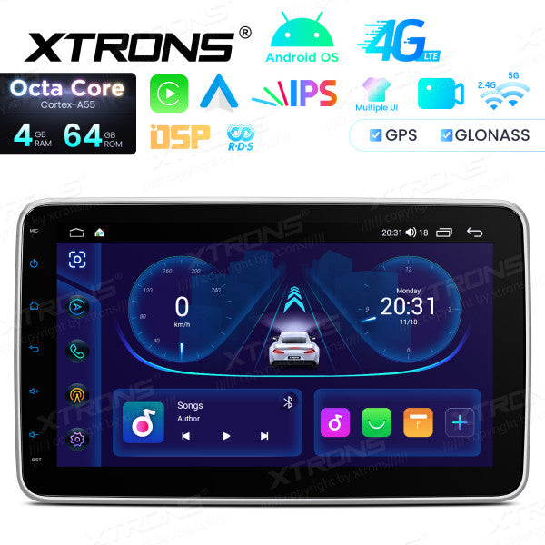 10.1-Inch Android 14 Car Stereo
