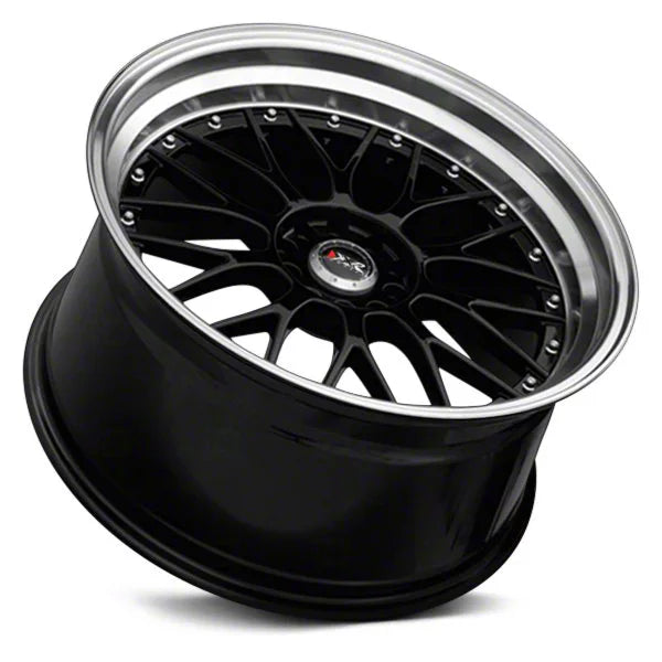 521 18x10 +25mm 5x114.3/120mm 73.1mm Bore Black w/ Machined Lip