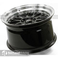521 18x10 +25mm 5x114.3/120mm 73.1mm Bore Black w/ Machined Lip