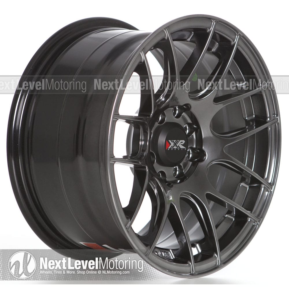 530 15x8 +20mm 4x100/114.3 Chromium Black Wheel