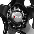 555 18x8.5 +35 5x100/5x114.3 Chromium Black Wheel