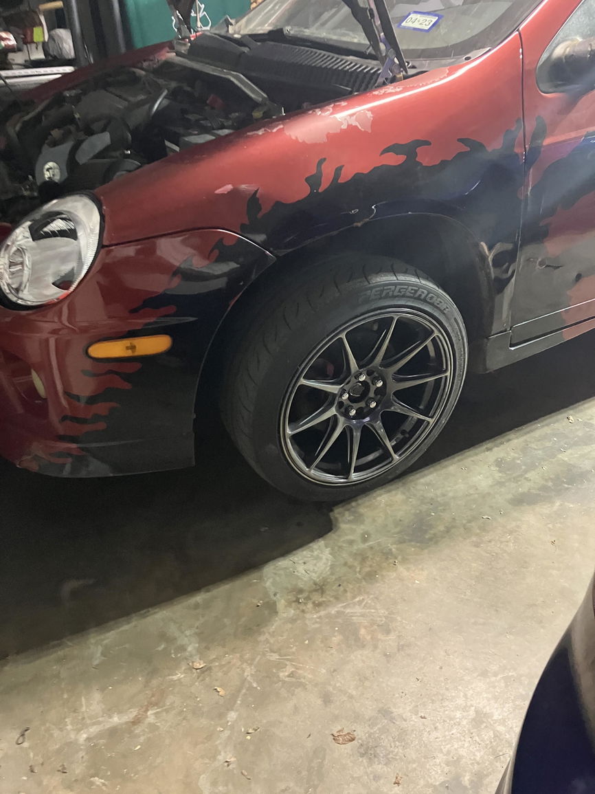 527 17x8.25 +25mm 5x100/5x114.3 Chromium Black