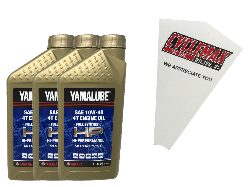 Full Synthetic HP 4T Engine Oil Change Kit 10W-40