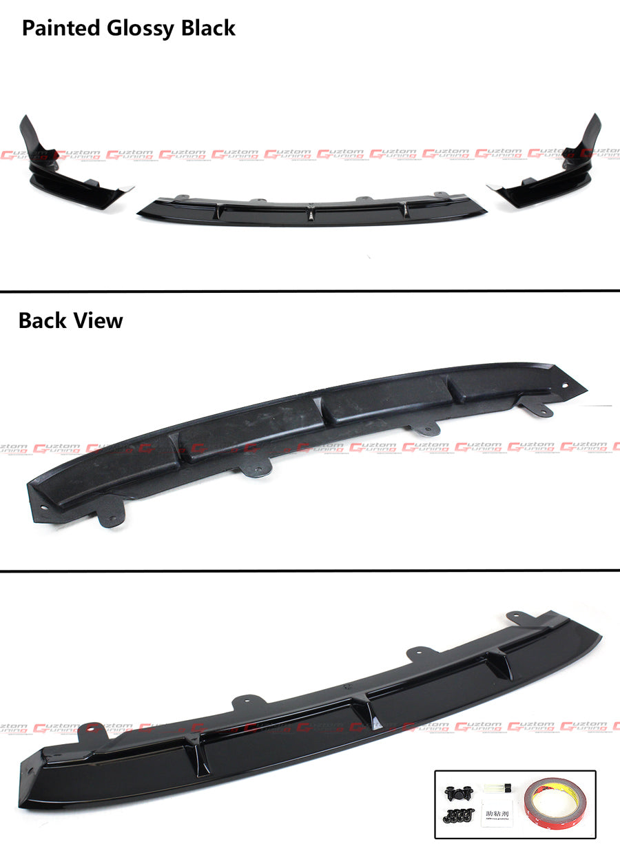 V2 Front Bumper Spoiler Lip and Side Splitter Kit