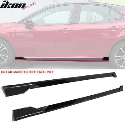 Side Skirts Extension, Gloss Black