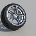 ADVAN AVS 17-Inch Bronze Wheel