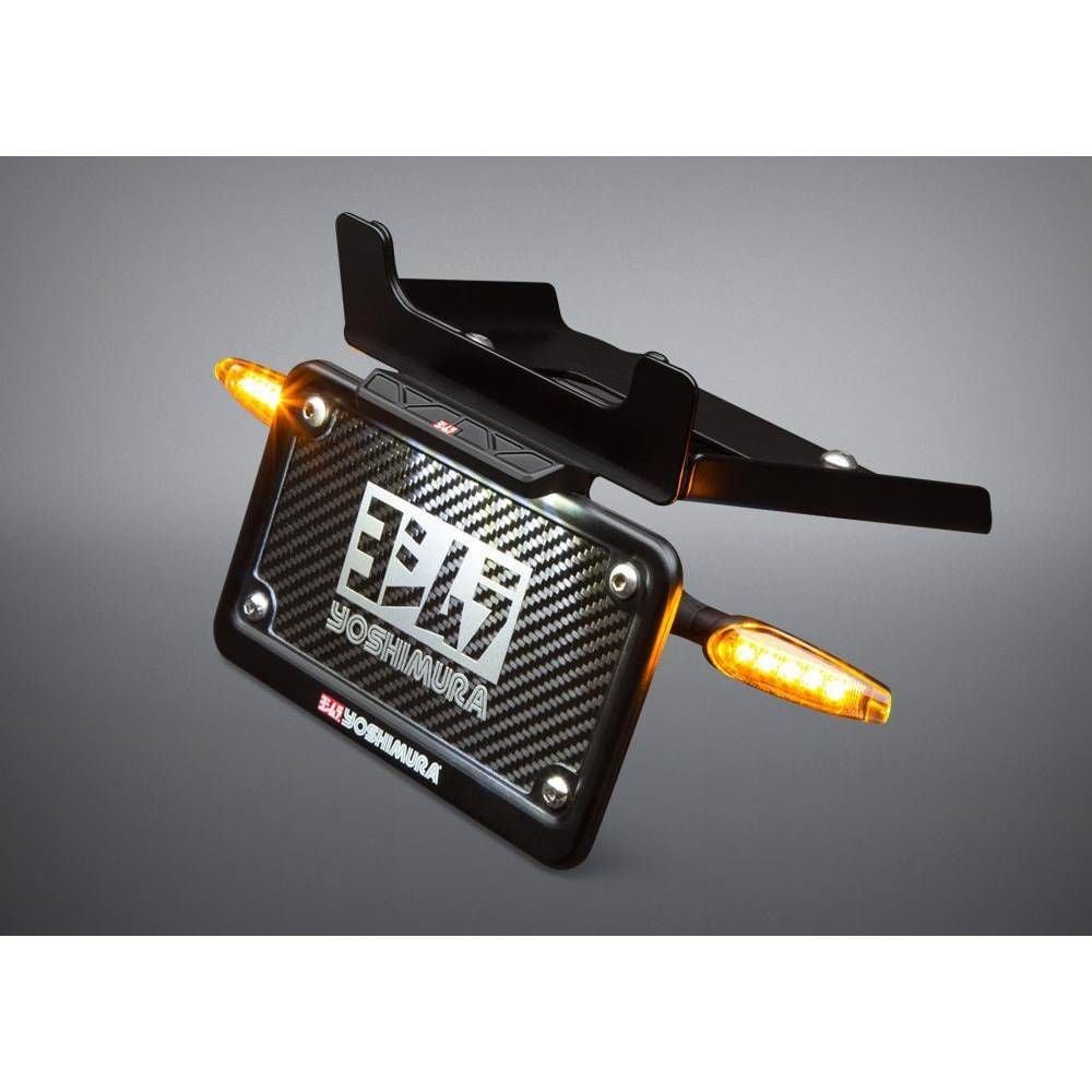 LED Light Kit with Black Anodized License Plate Frame