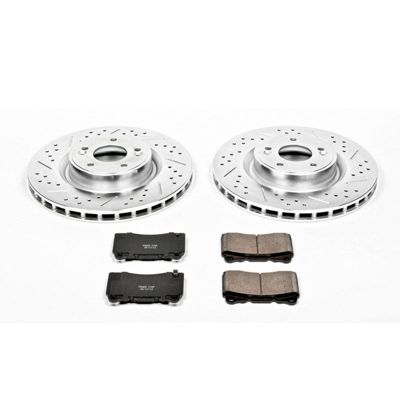 PowerStop Sport Drilled & Slotted Brake Rotor and
