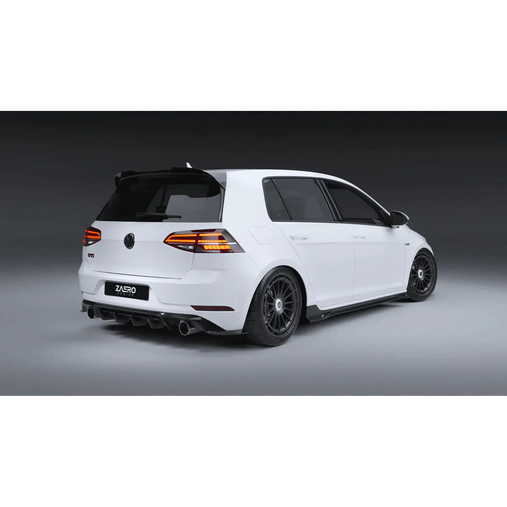 EVO-1 Rear Diffuser, Gloss Black