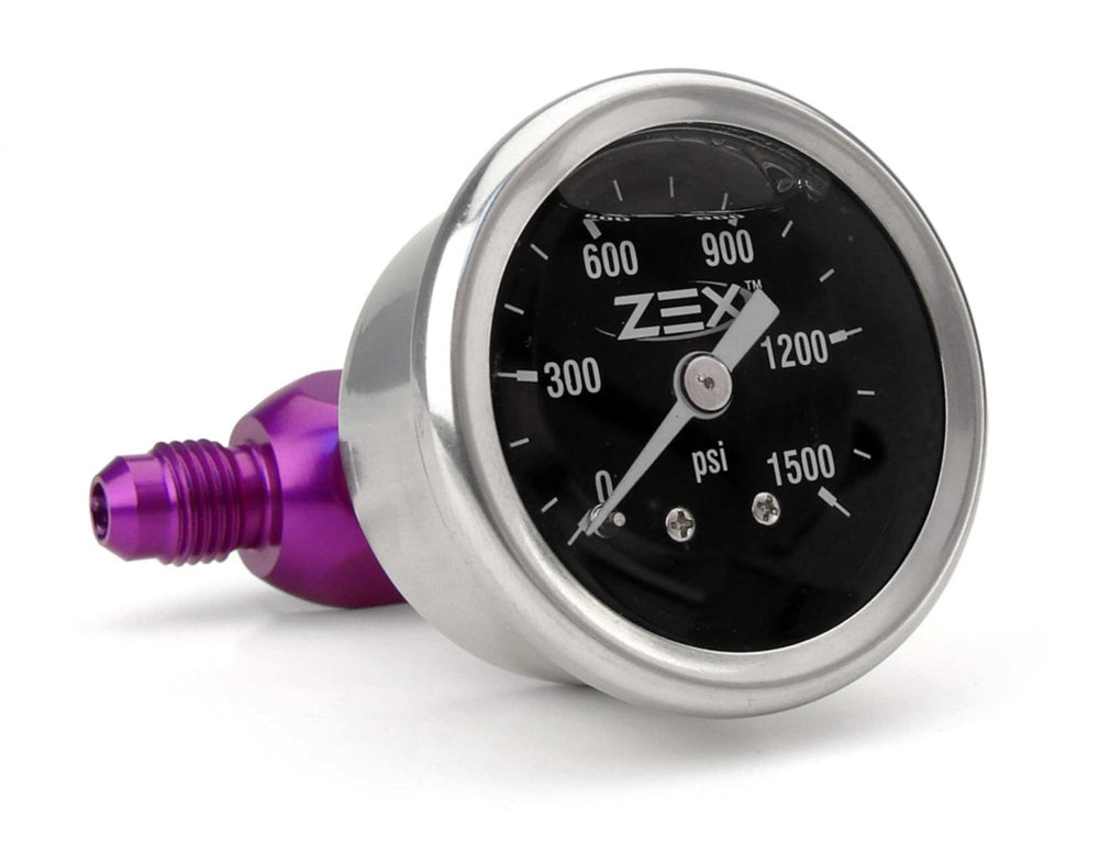 82341 -4AN Liquid-Filled Nitrous Pressure Gauge Kit